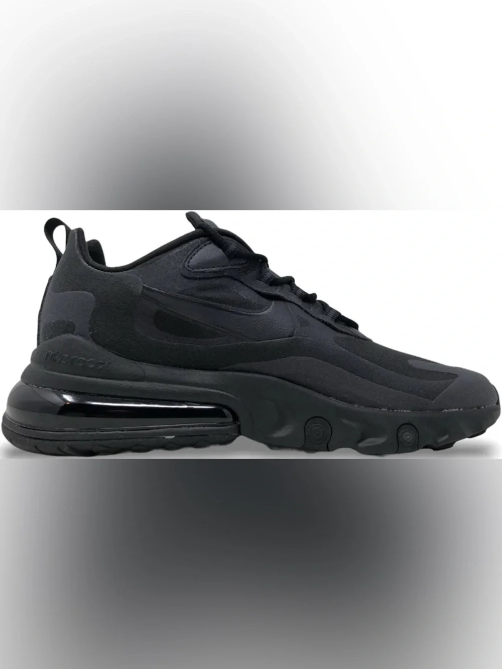 Nike Men’s Air Max 270 React Sneakers - in black oil sz 11